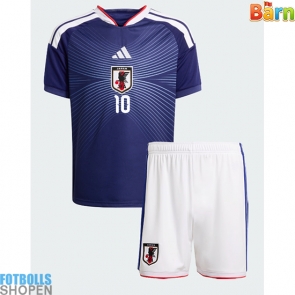 Billiga Japan Ritsu Doan #10 Hemmatröja Barn VM 2026 Kortärmad (+ Korta byxor)